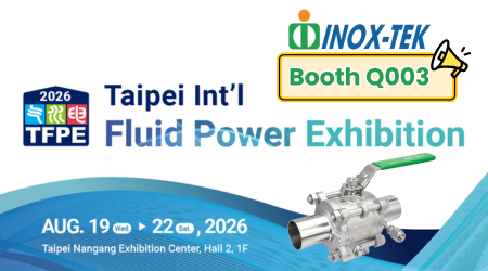 INOX-TEK at Taipei Fluid Exhibition 2026