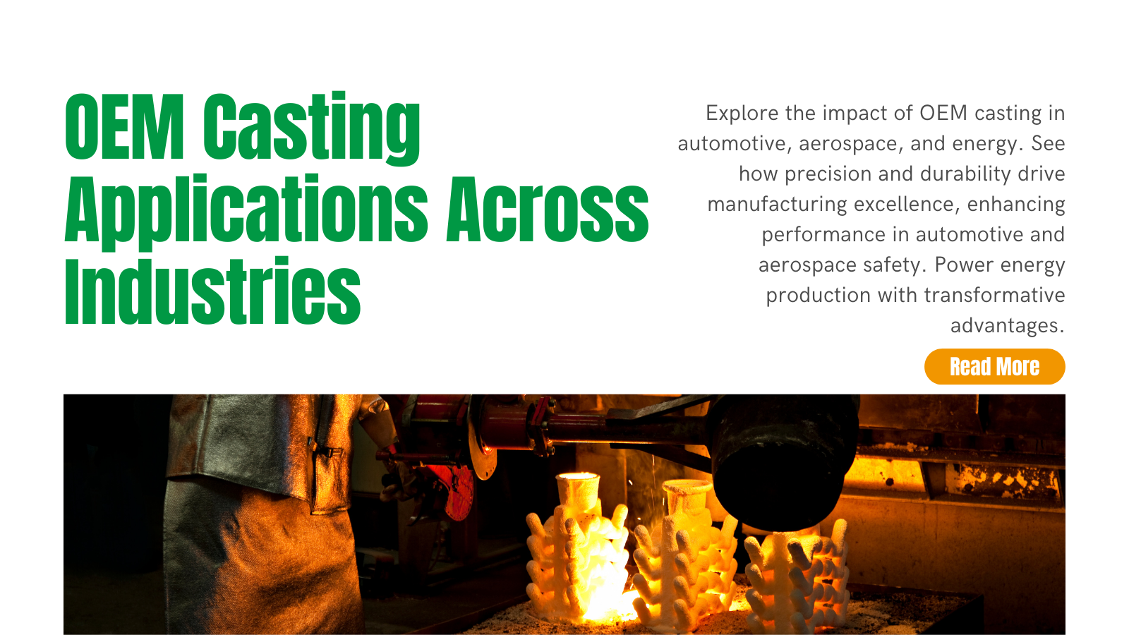 OEM Casting Applications Across Industries | INOX-TEK