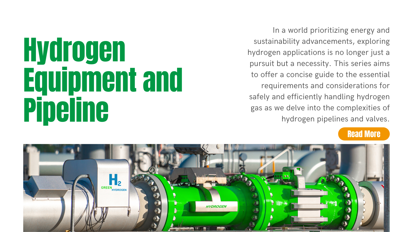 Requirements for Hydrogen Pipelines and Valves (Part 2) - Hydrogen Equipment and Pipeline | INOX-TEK