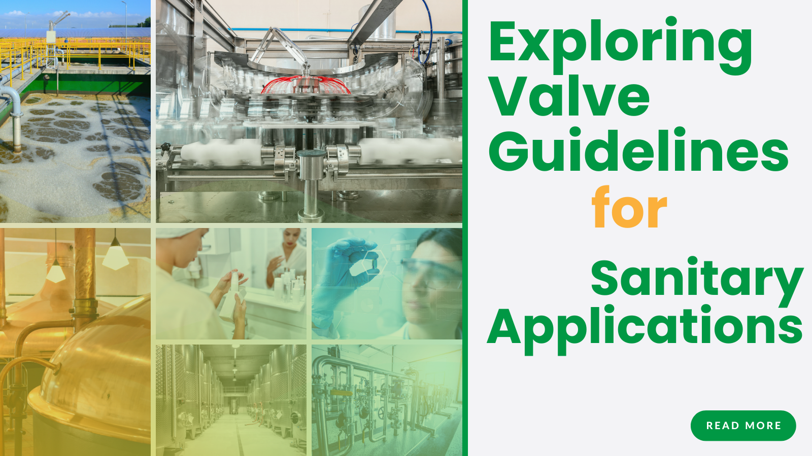 Exploring Valve Guidelines for Sanitary Applications｜INOX-TEK