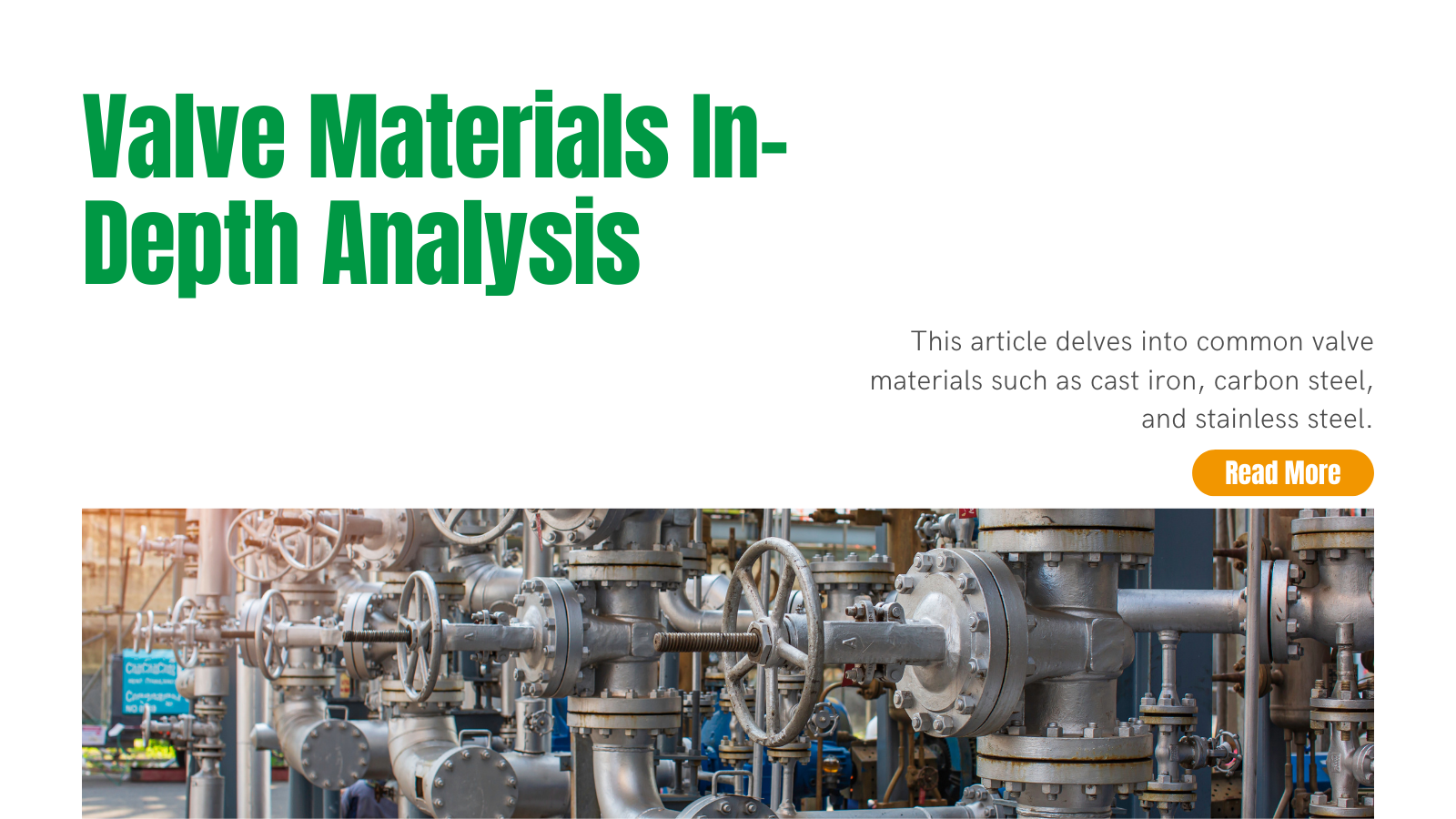 Valve Materials In-Depth Analysis│INOX-TEK