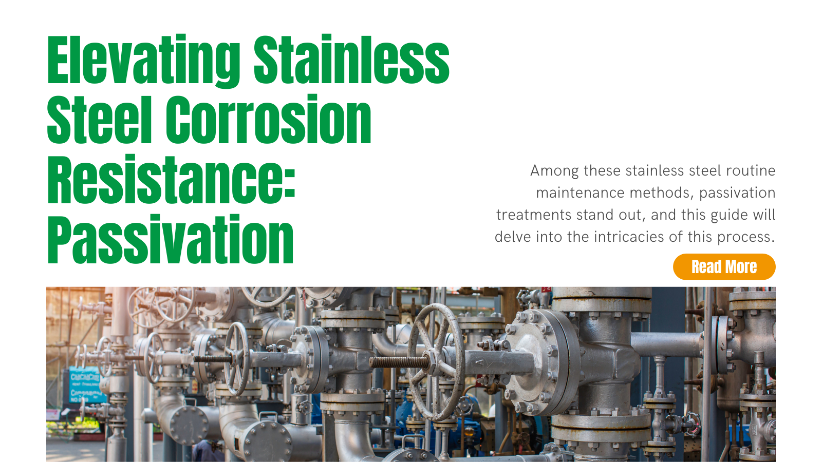 Elevating Stainless Steel Corrosion Resistance: Passivation | INOX-TEK