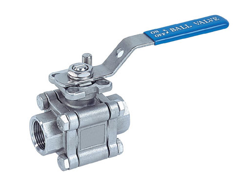 3-PC FULL PORT BALL VALVE, 3000/ 2000PSI, DIRECT MOUNTING PAD