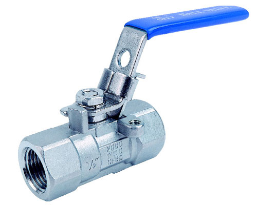 1-PC REDUCED PORT BALL VALVE, 2000PSI, MOUNTING PAD