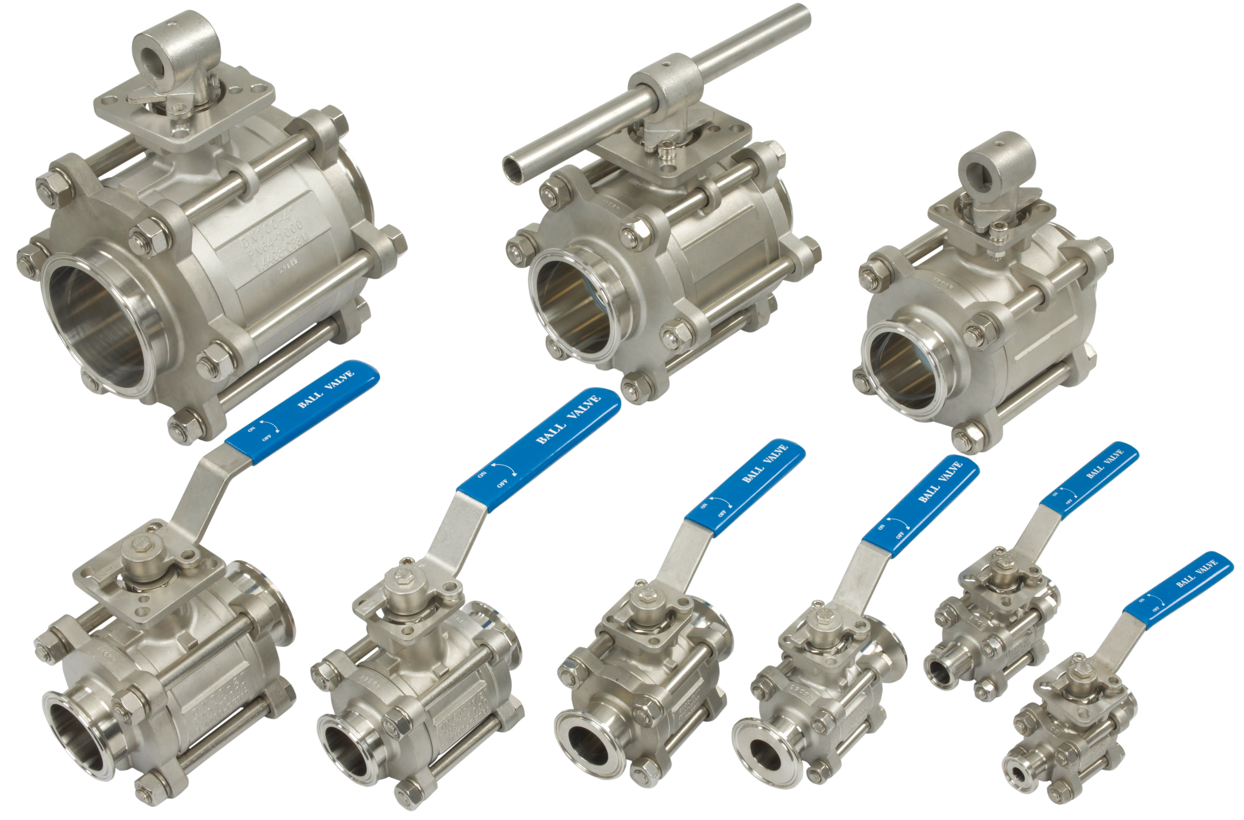 3PC High Purity Clean Ball Valve